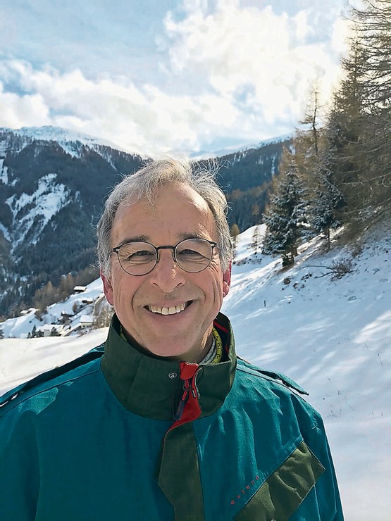 «Beim Wandern und in den Bergen mit Fernsicht tanke ich oft Energie, um mit den Alltagssorgen besser fertig zu werden», sagt Michael Buchmann. Bild: zVg