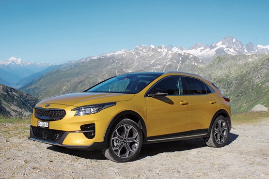 Der Kia XCeed ist vielseitig einsetzbar und gleichzeitig so anspruchslos, dass ihn jeder im Unternehmen problemlos fahren kann.Bild: RHo