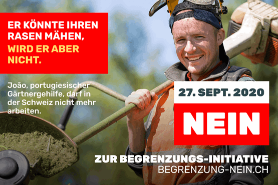 JA zu höheren Kinderabzügen, JA zu neuen Kampfjets, NEIN zur Begrenzungsinitiative und NEIN zum Vaterschaftsurlaub.: Diese Parolen hat die Schweizerische Gewerbekammer für die Abstimmungen vom 27. September ausgegeben. Illustrationen: zVg